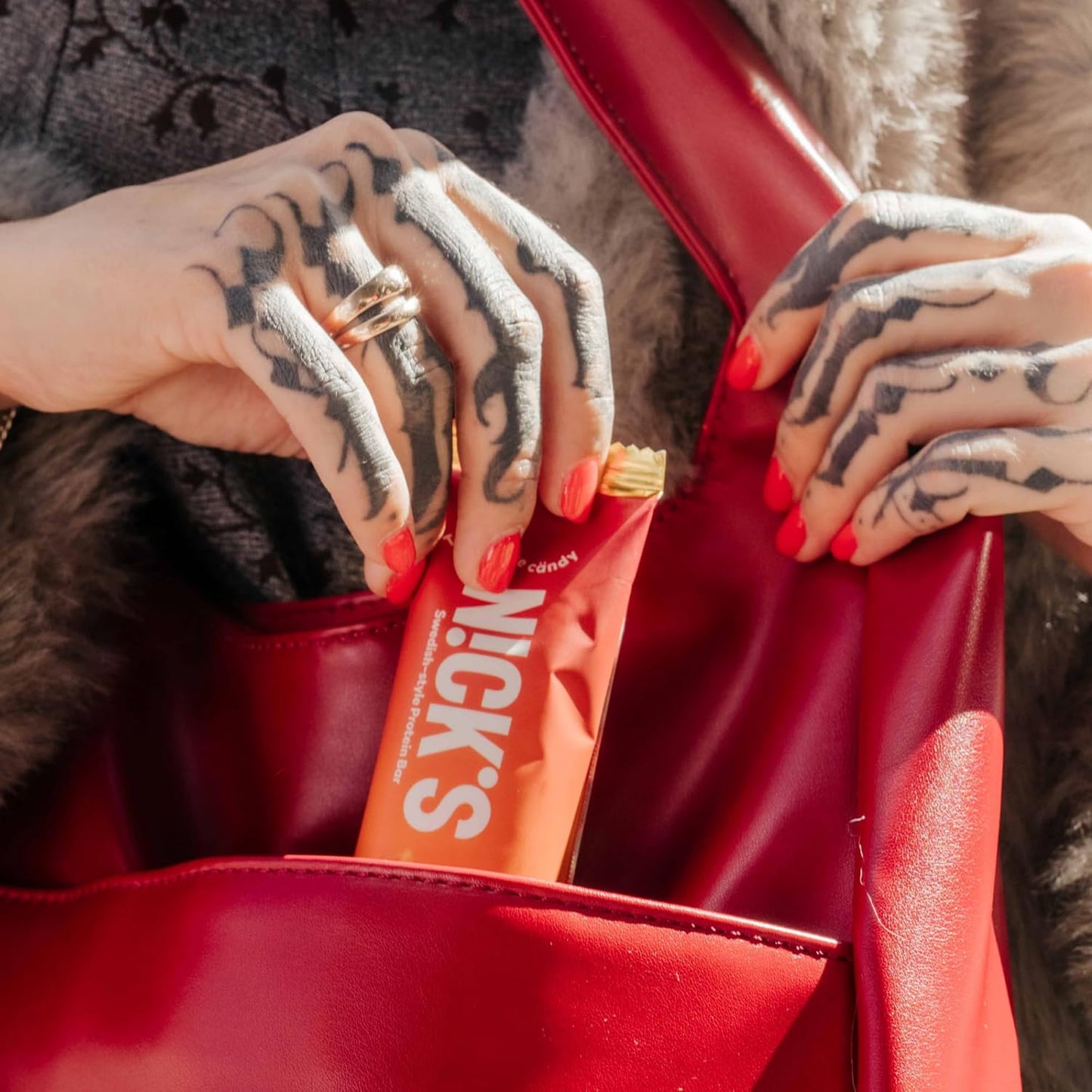 Nick's Protein Bars Chocolate Caramel | High Protein Low Carb Snacks | Keto Friendly | No Added Sugar | 12 Bars x 50g