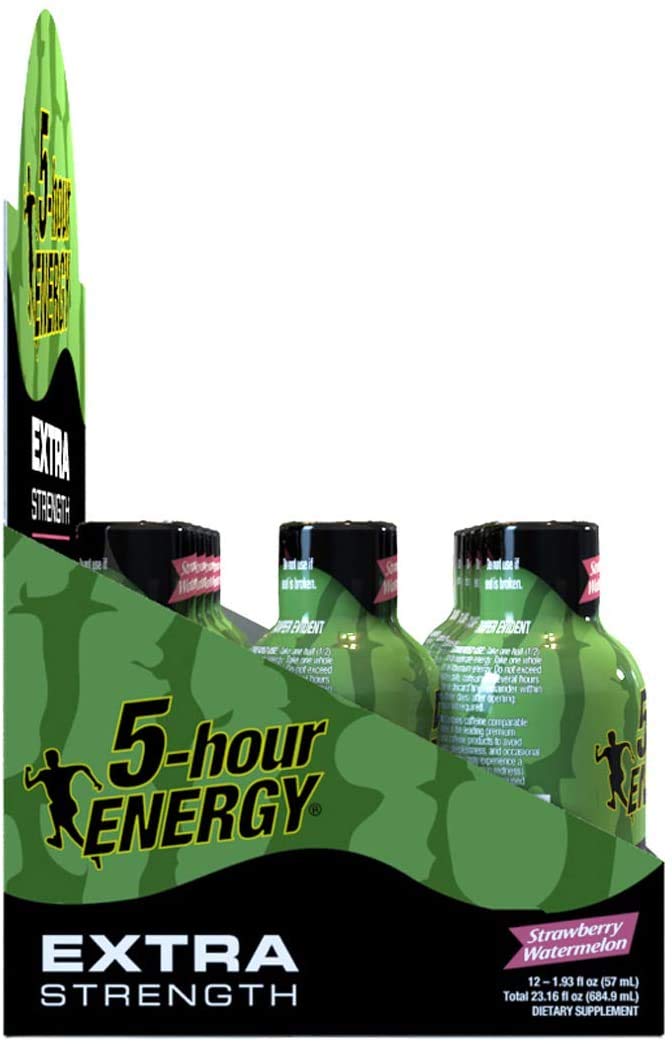 Nill Extra Strength Strawberry Watermelon 5-Hour Energy Shot 24 Pack (1.93 oz) - BoostGo Australia