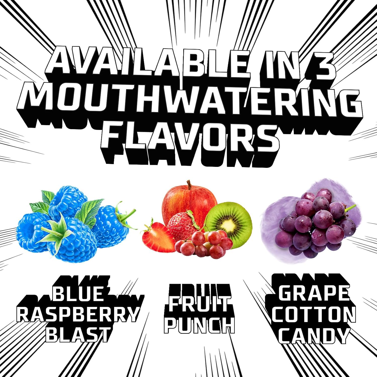 Nitraflex Sport Grape Cotton Candy Pre-Workout Powder - Banned Substance Tested with Citrulline, Betaine, Electrolytes, Hydration, Boron - 20 Servings for Men & Women