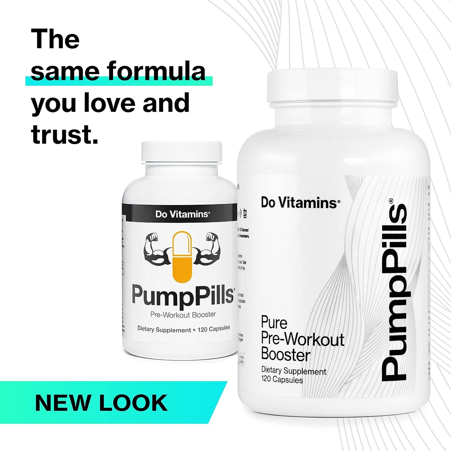 Nitric Oxide Booster Capsules with L Citrulline & L Arginine - Pre Workout Supplement for Men & Women - Stimulant Free Pump Pills - Vegan Keto Paleo Friendly (120 ct)