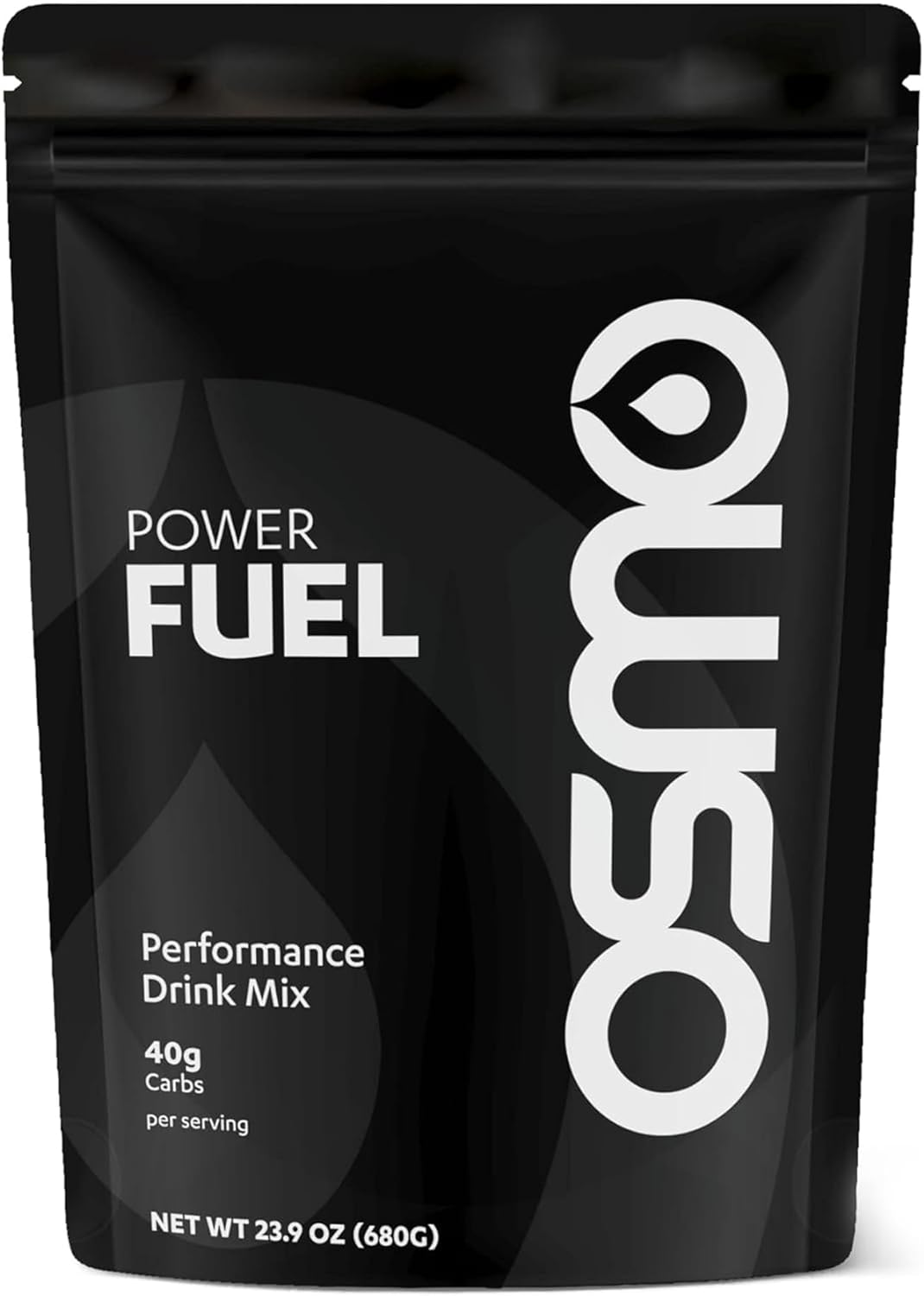 Non-Caffeine Carbohydrate Powder for Rapid Fueling - Osmo Power Fuel with Cluster Dextrin, Sodium, and Fructose - 16 Servings