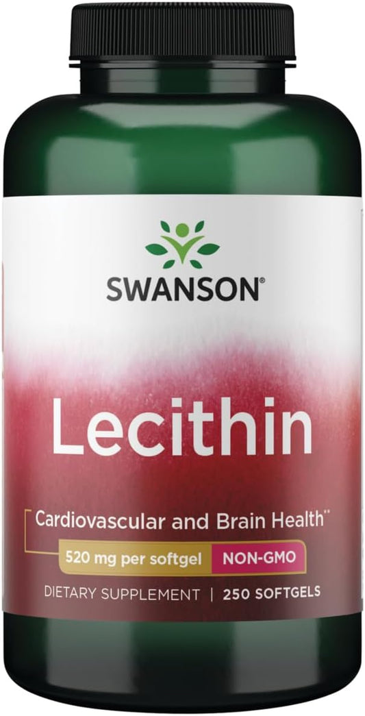 Non-GMO Lecithin Softgels 520mg - 250 Count by Swanson