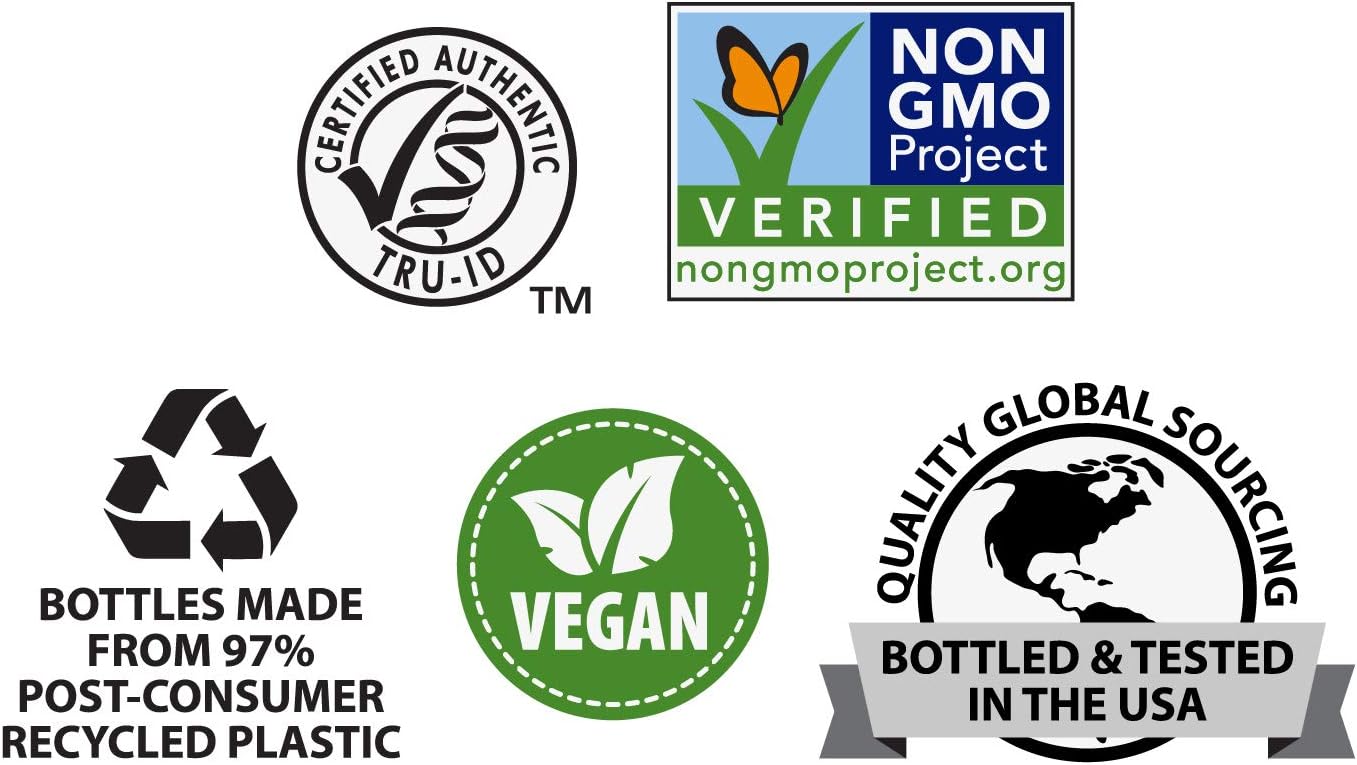 Non-GMO Project Verified Nature's Way Kelp Capsules - 600 mg, Gluten Free, Vegetarian - 100 Count