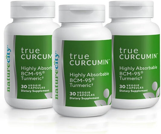 Non-GMO True-Curcumin Turmeric Supplement Capsules for Joint Support | 500mg Curcuma Vitamin Supplements | Enhanced Absorption Formula (90 Day Supply)