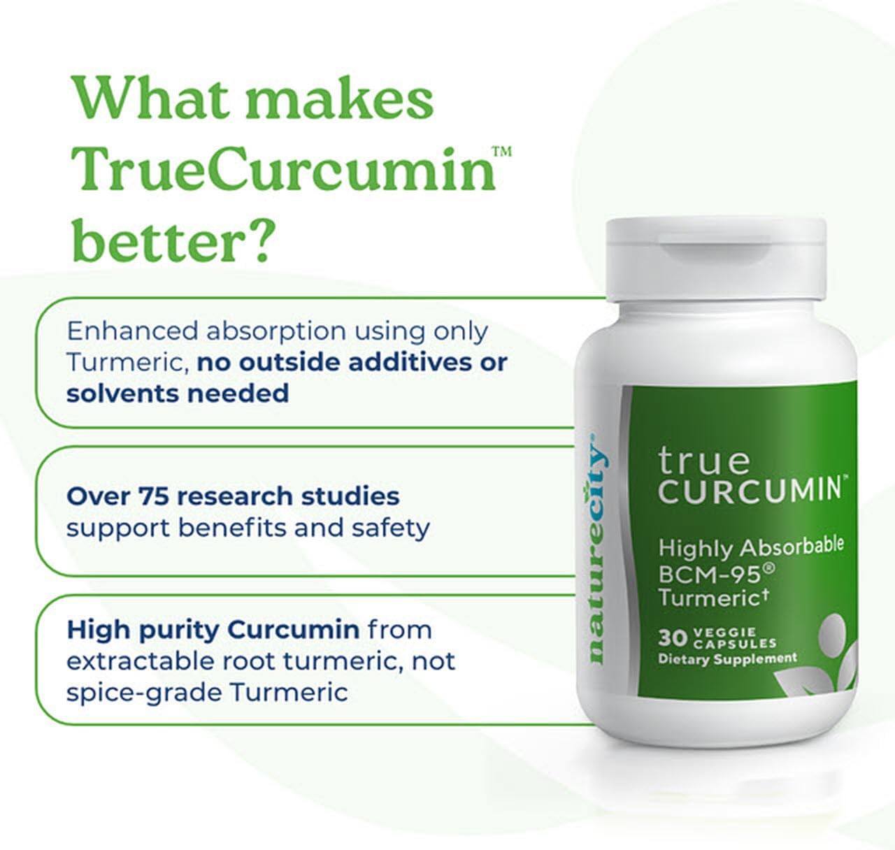 Non-GMO True-Curcumin Turmeric Supplement Capsules for Joint Support | 500mg Curcuma Vitamin Supplements | Enhanced Absorption Formula (90 Day Supply)
