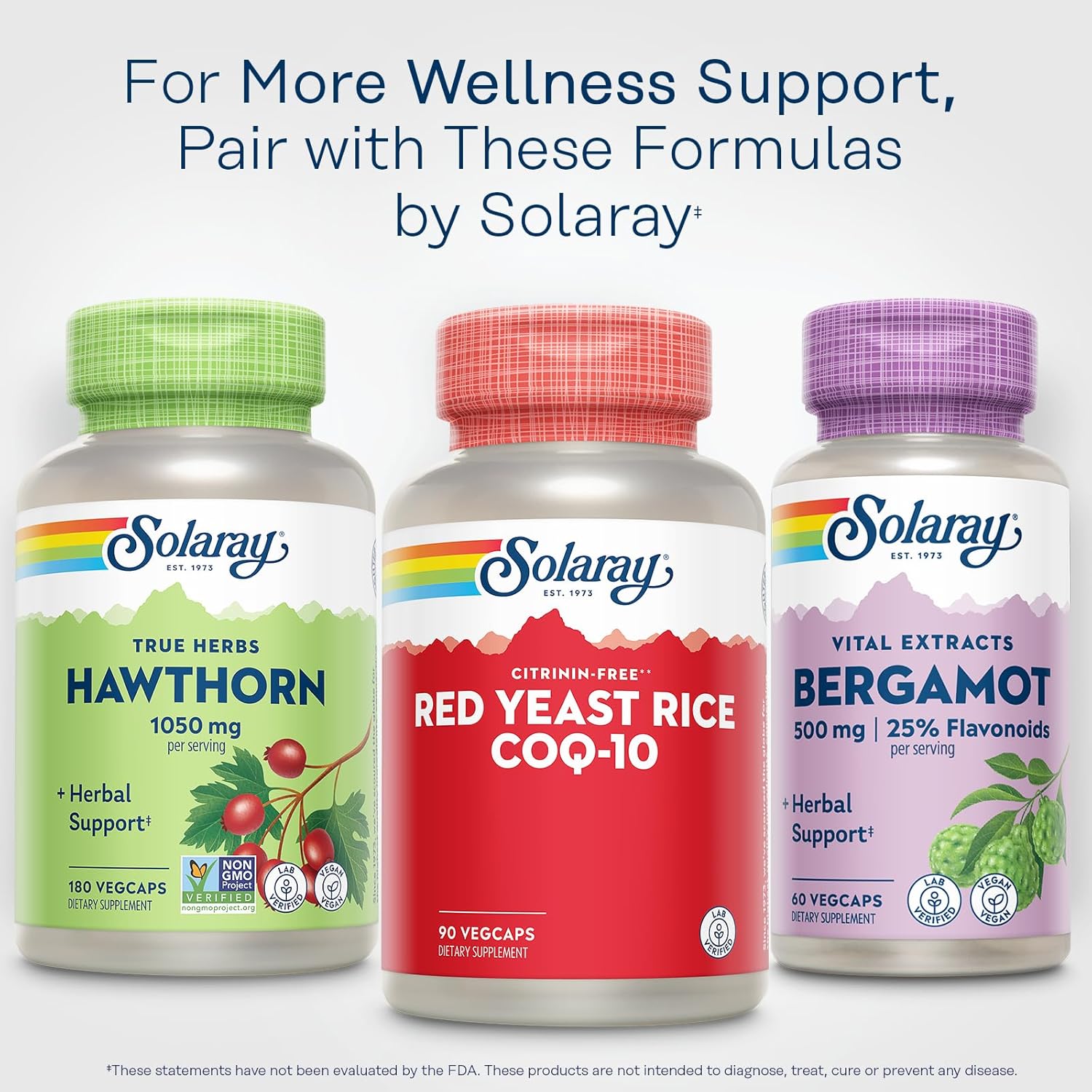 Non-Irradiated Red Yeast Rice with CoQ10 and Niacin - Citrinin Free Formula - Lab Verified - 90 VegCaps - 60-Day Guarantee