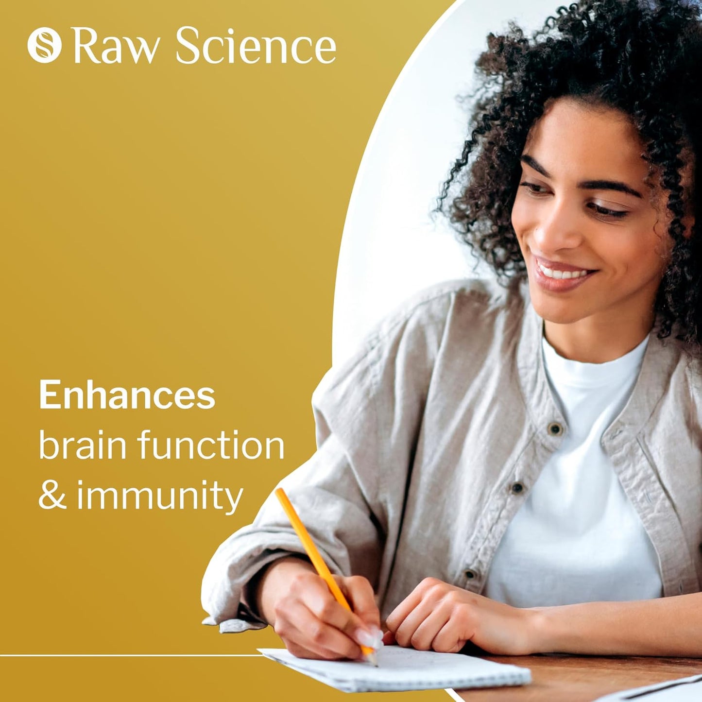 Nootropic Brain Supplement Gummies with Lion's Mane & Mushrooms Complex - Memory & Focus Support - 60 Count