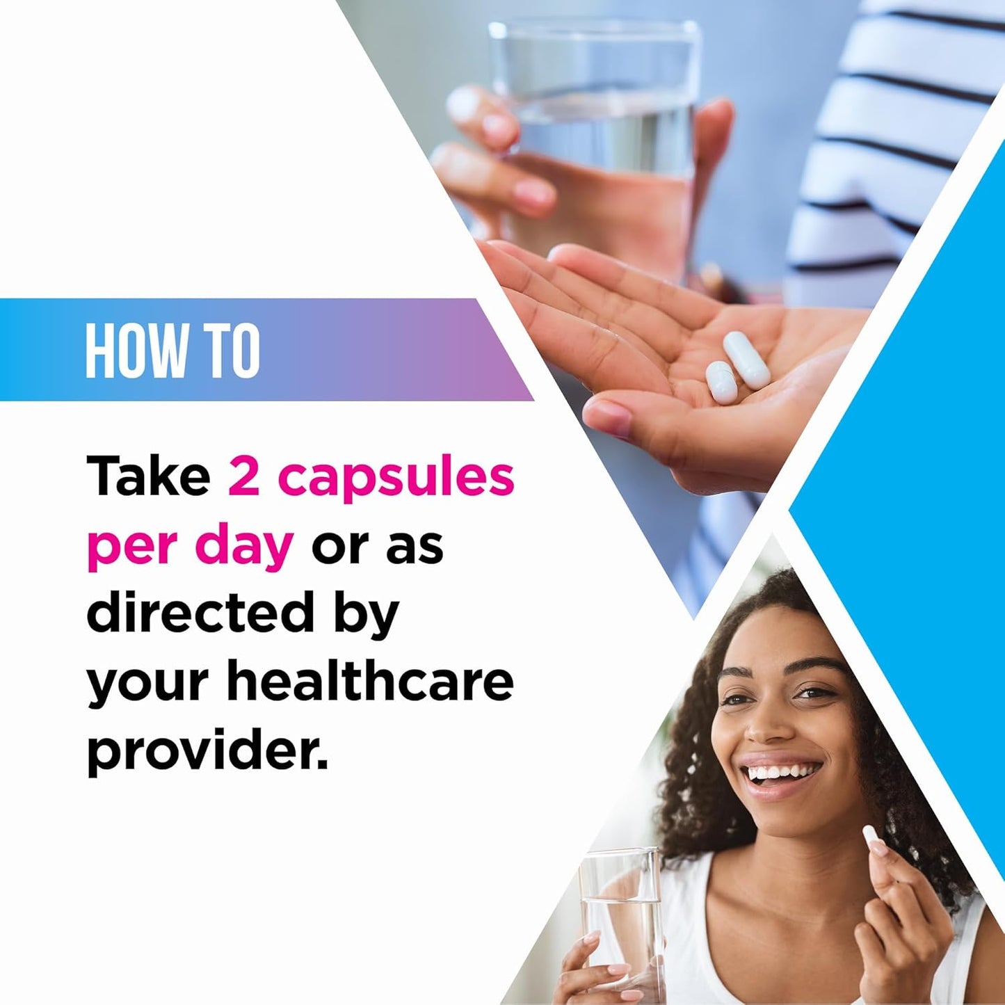 Nootropic Brain Supplements for Memory & Focus - 60 Capsules - Cognitive Health Support for Women & Men - Non-GMO & Vegan