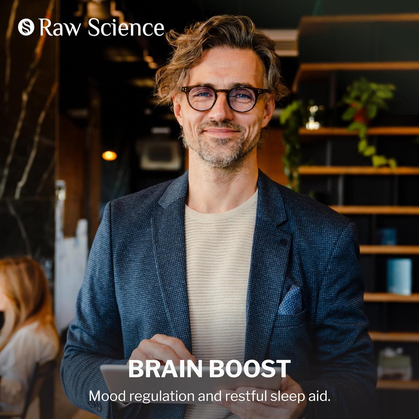 Nootropic Brain Supplements for Memory, Focus & Mood - Ashwagandha, L-Theanine, Rhodiola Extract, GABA, 5HTP - Supports Cortisol & Magnesium Oxide - 60 Capsules