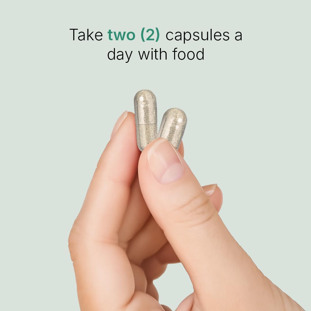 Nopal Chia Prickly Pear Cactus and Chia Powder Supplement, 120 Capsules, Gluten Free, Non-GMO, No Added Sugar, Clinically Proven