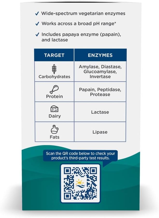 Nordic Naturals Digestive Enzymes Capsules - 45 Servings - Non-GMO, Supports Digestive Function and Nutrient Absorption
