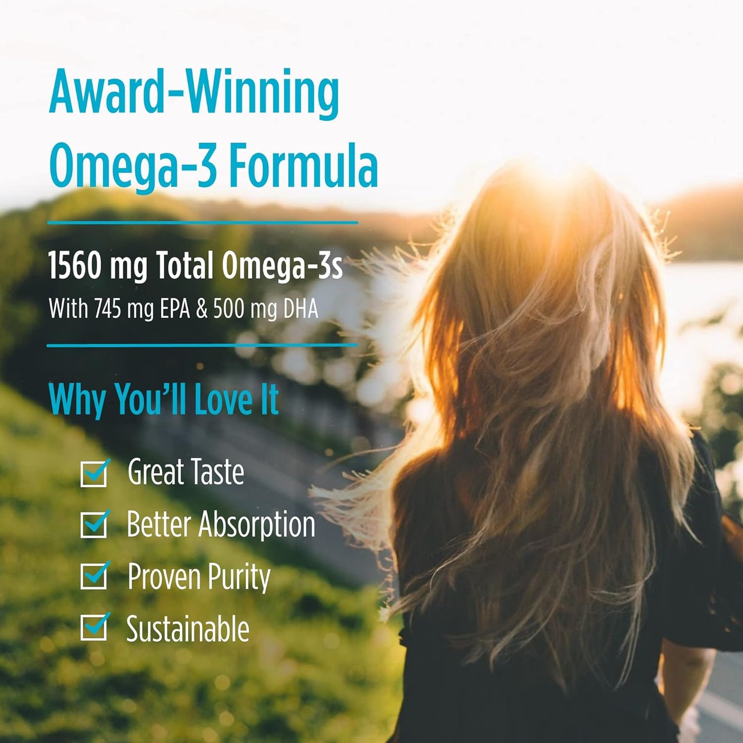 Nordic Naturals Lemon Omega-3 Fish Oil - 8 oz Liquid Supplement - 1560 mg EPA & DHA - Immune, Brain, & Heart Support - Non-GMO - 48 Servings