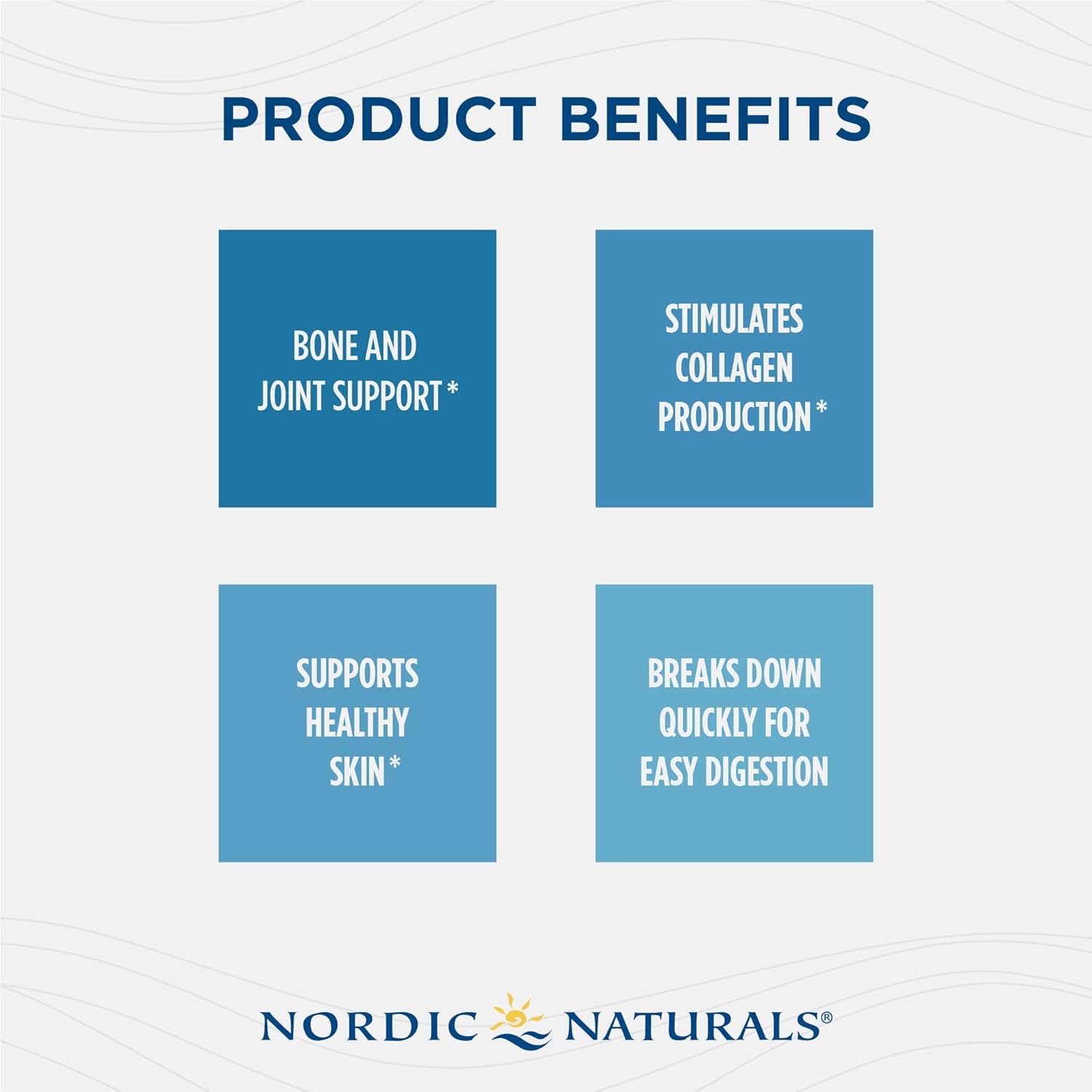 Nordic Naturals Nordic Beauty Collagen Peptides, Unflavored - 10.6 oz - Skin Health & Elasticity - Hot & Cold Beverage Supplement - 30 Servings