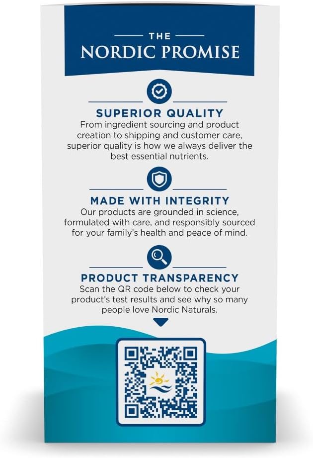 Nordic Naturals Omega-3 Phospholipids Soft Gels - 60 Count - 500mg Omega-3 & 350mg Phospholipids - Heart & Brain Support - Small Easy-to-Swallow - Non-GMO - 30 Servings