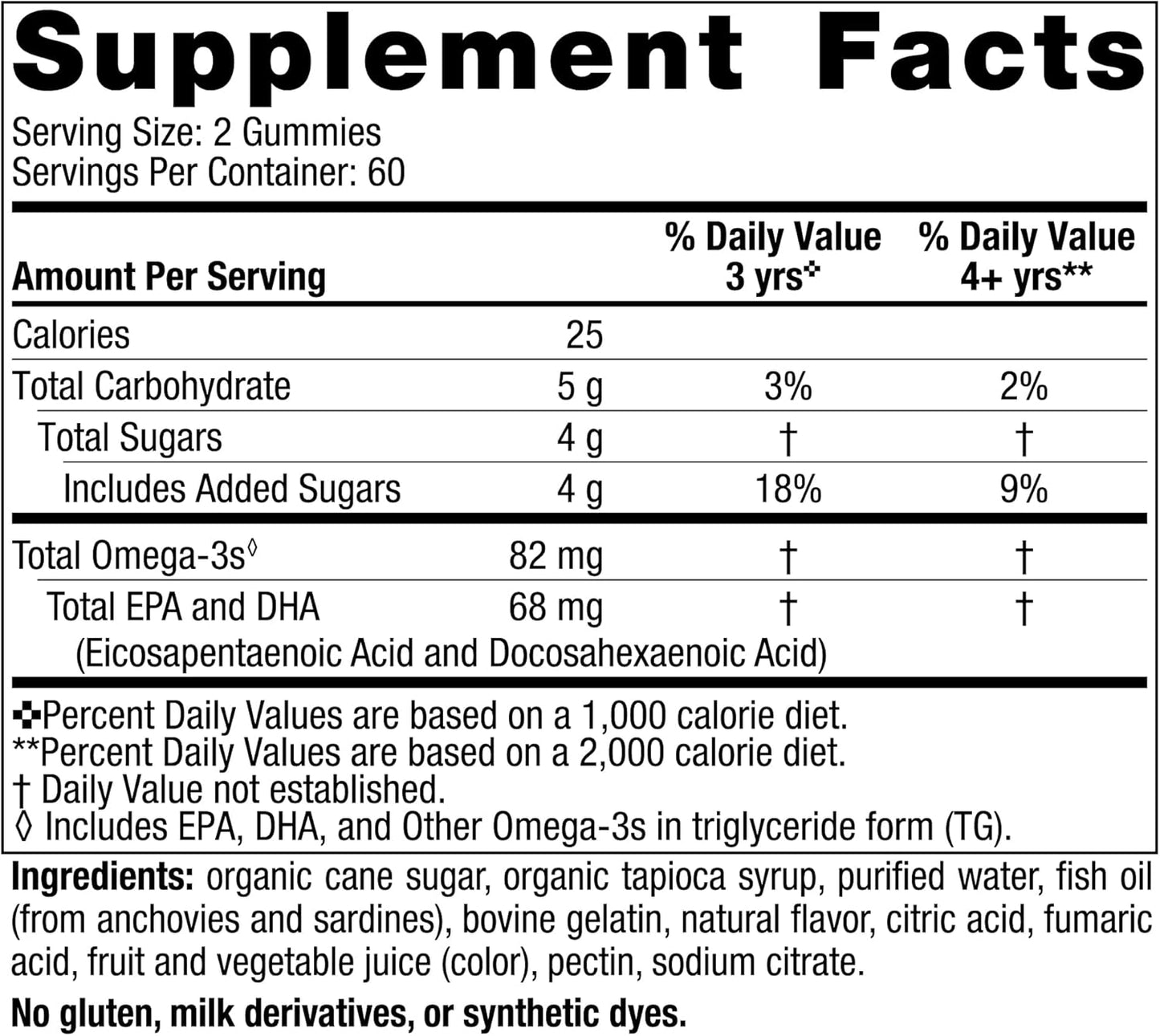 Nordic Naturals Tangerine Omega-3 Gummies - 120 Gummies, 82mg Omega-3s, Non-GMO, 60 Servings - BoostGo Australia