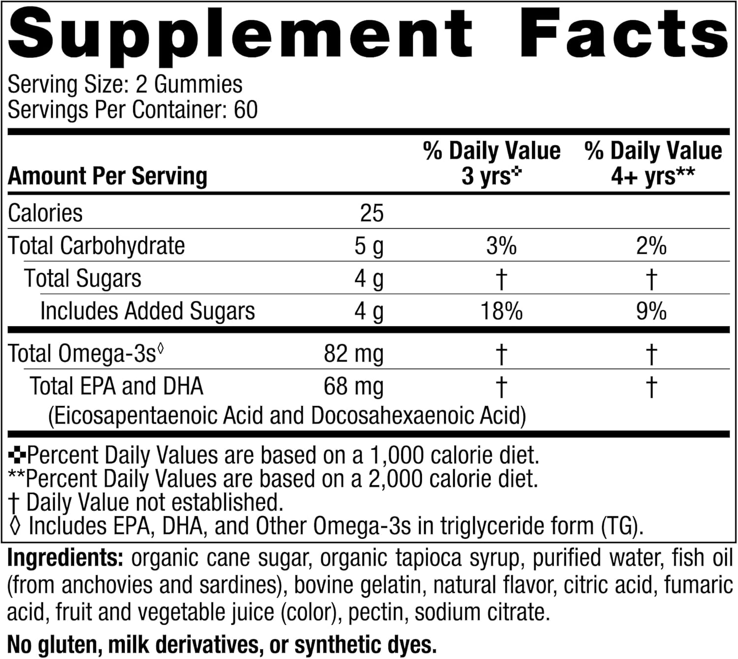 Nordic Naturals Tangerine Omega-3 Gummies - 120 Gummies, 82mg Omega-3s, Non-GMO, 60 Servings - BoostGo Australia