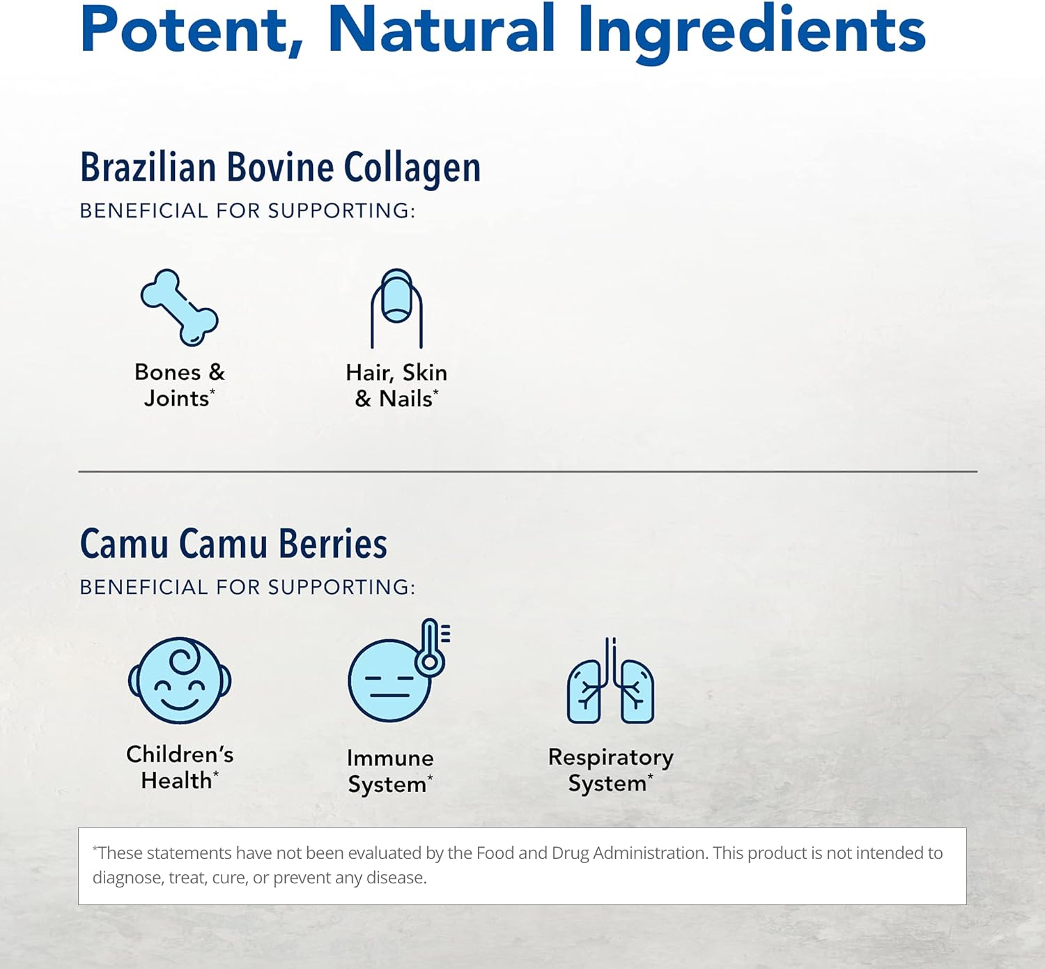 NORTH AMERICAN HERB & SPICE Collagen Power-Plus Capsules - Joint & Muscle Support with Bromelain, Papain, Vitamin C - Non-GMO Supplement for Healthy Hair, Skin & Nails - 30 Servings