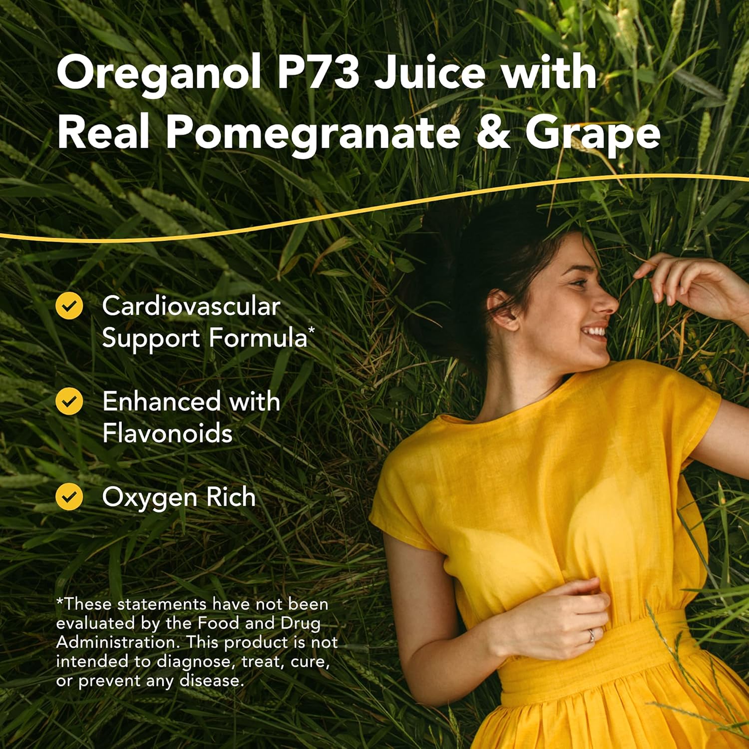 NORTH AMERICAN HERB & SPICE Oreganol Juice with Pomegranate & Grape - 12 fl oz - Cardiovascular Support - Non-GMO - 12 Servings