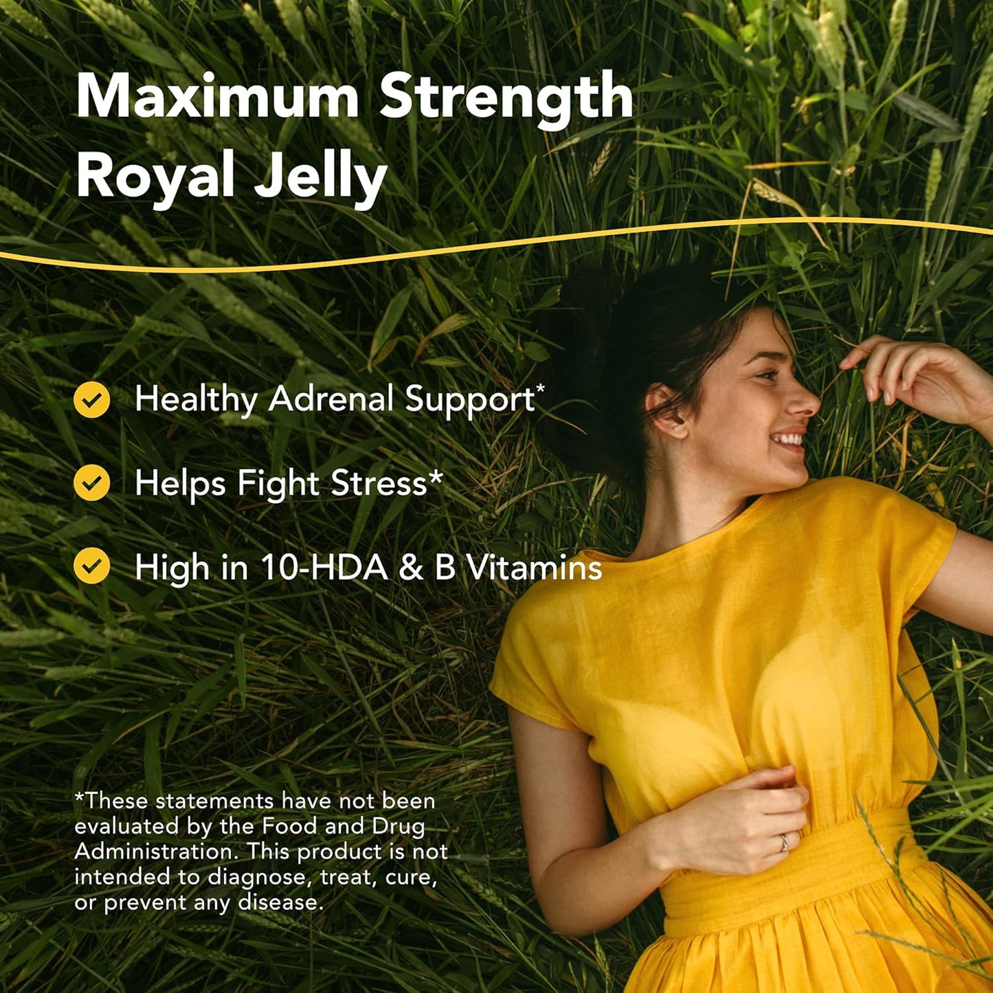 NORTH AMERICAN HERB & SPICE Royal Jelly Oil - 2 fl. oz. - Adrenal Health Support, Stress Relief - Rich in 10-HDA & B Vitamins - Non-GMO - 20 Servings