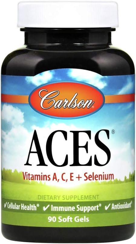 NOW Foods Carlson Aces Antioxidant Formula Softgels - 90 Count