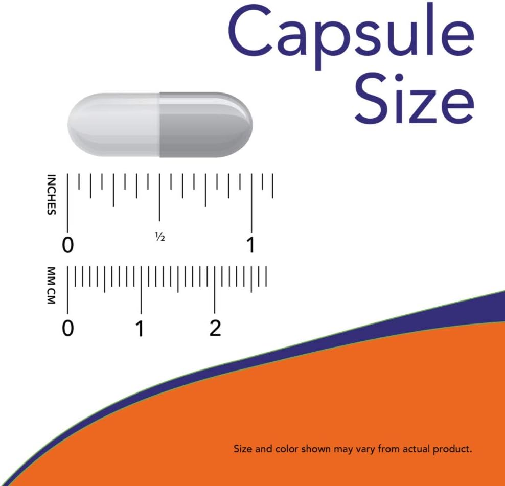 Now Foods Choline and Inositol Capsules - 500mg, 100 Count