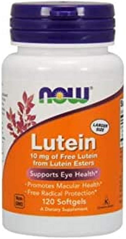 Now Foods Lutein Esters Softgels - 10 mg, 120 Count (Pack of 2)