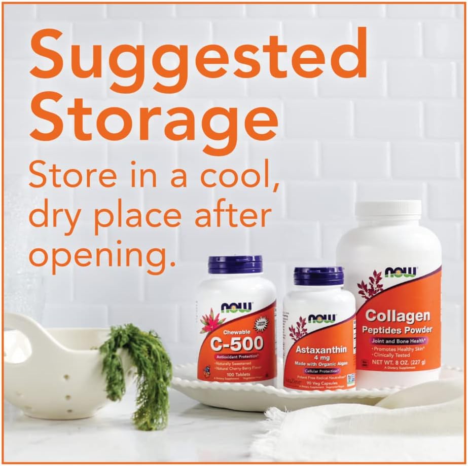 NOW Foods Potassium Citrate 99 mg Supplement for Heart Health and Muscle Function