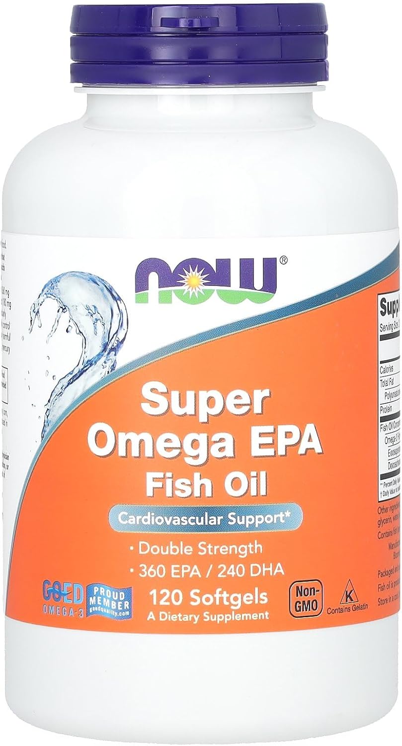 Now Foods Super Omega EPA - 120 Softgels for Heart Health and Joint Support