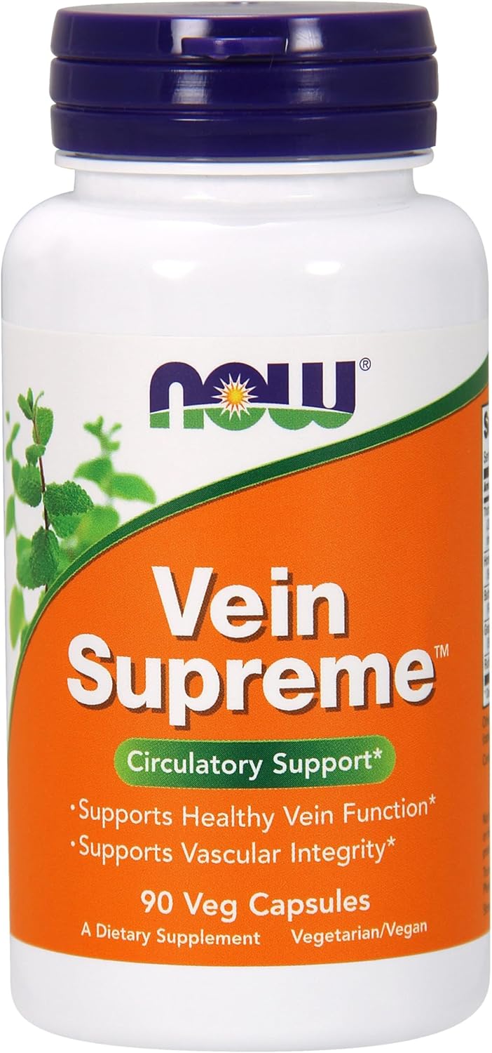 Now Foods Vein Supreme Capsules - 90 Count - BoostGo Australia