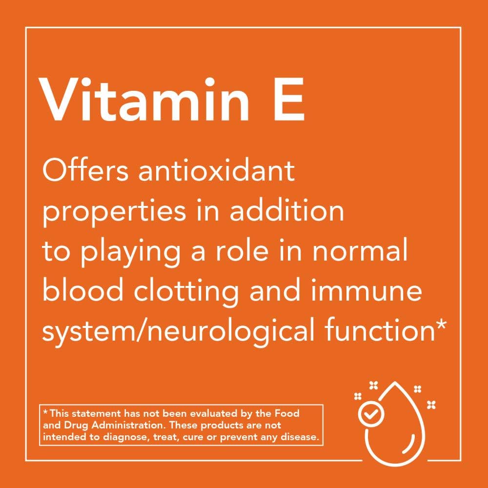 Now Foods Vitamin E-400 Mixed Tocopherols Softgels - Pack of 100
