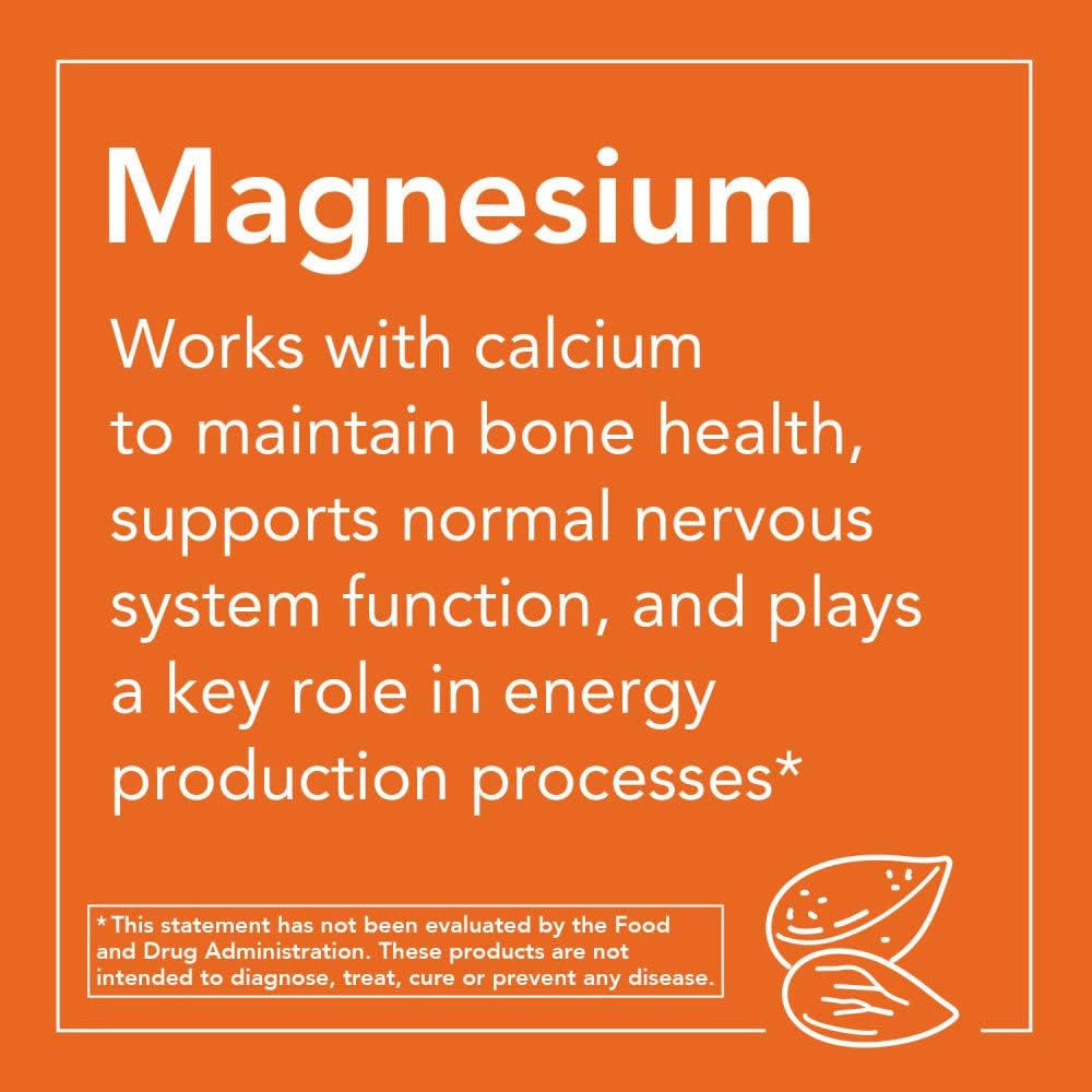 NOW Magnesium Oxide Powder - 8-Ounce Pack of 2 by NOW Foods