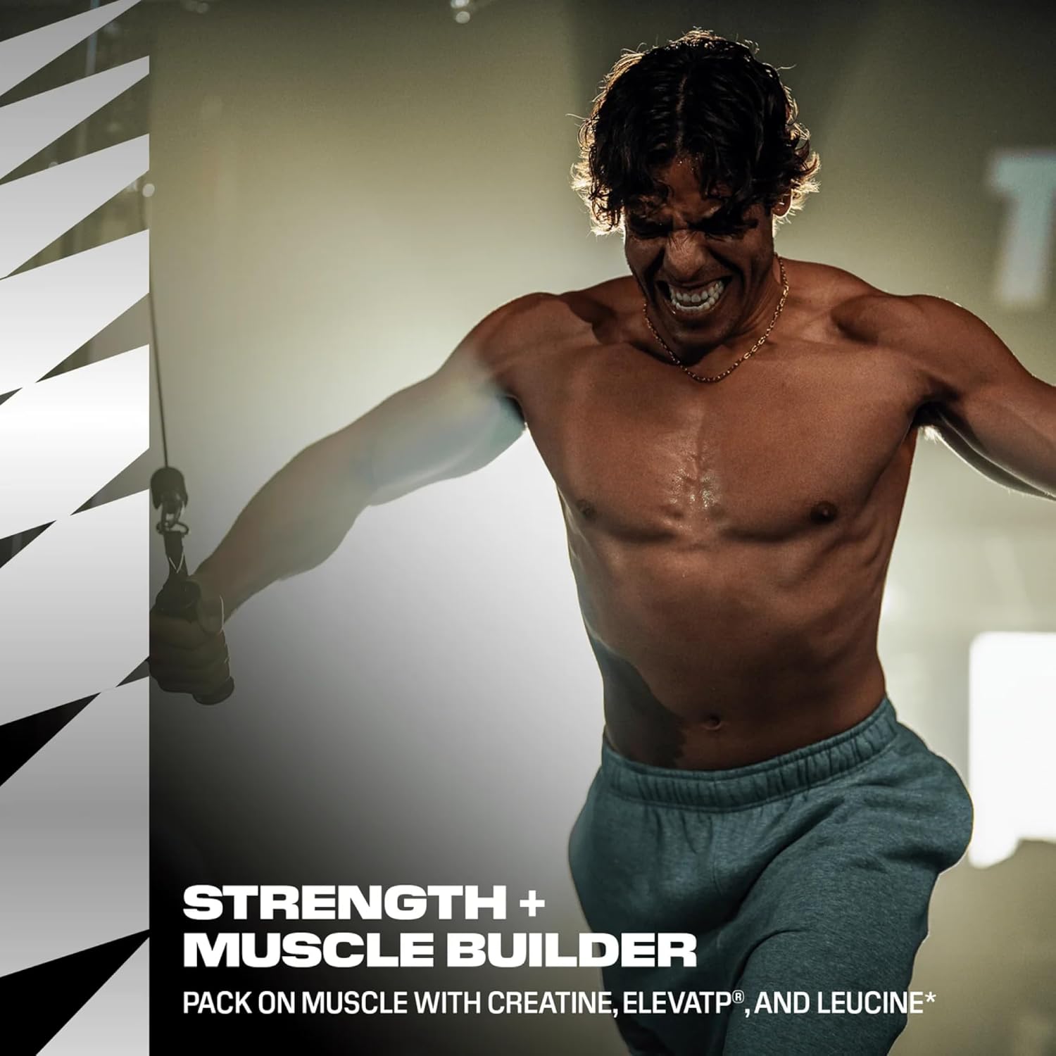 NSF Certified Cellucor C4 Sport Strength Pre Workout Powder - Sugar Free Energy Supplement with Beta-Alanine, Creatine, and Caffeine - Fruit Punch Flavor - 20 Servings for Men & Women
