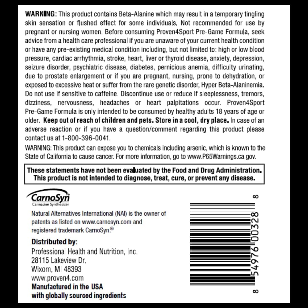 NSF Certified Pre Workout Powder with Creatine, Beta Alanine, and Caffeine for Men and Women - Energy Supplement - Cherry Limeade Flavor - 30 Servings