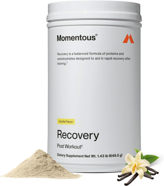 NSF Certified Vanilla Grass-Fed Whey Protein Powder - 20g Isolate Protein for Post-Workout Recovery - Gluten-Free, 15 Servings