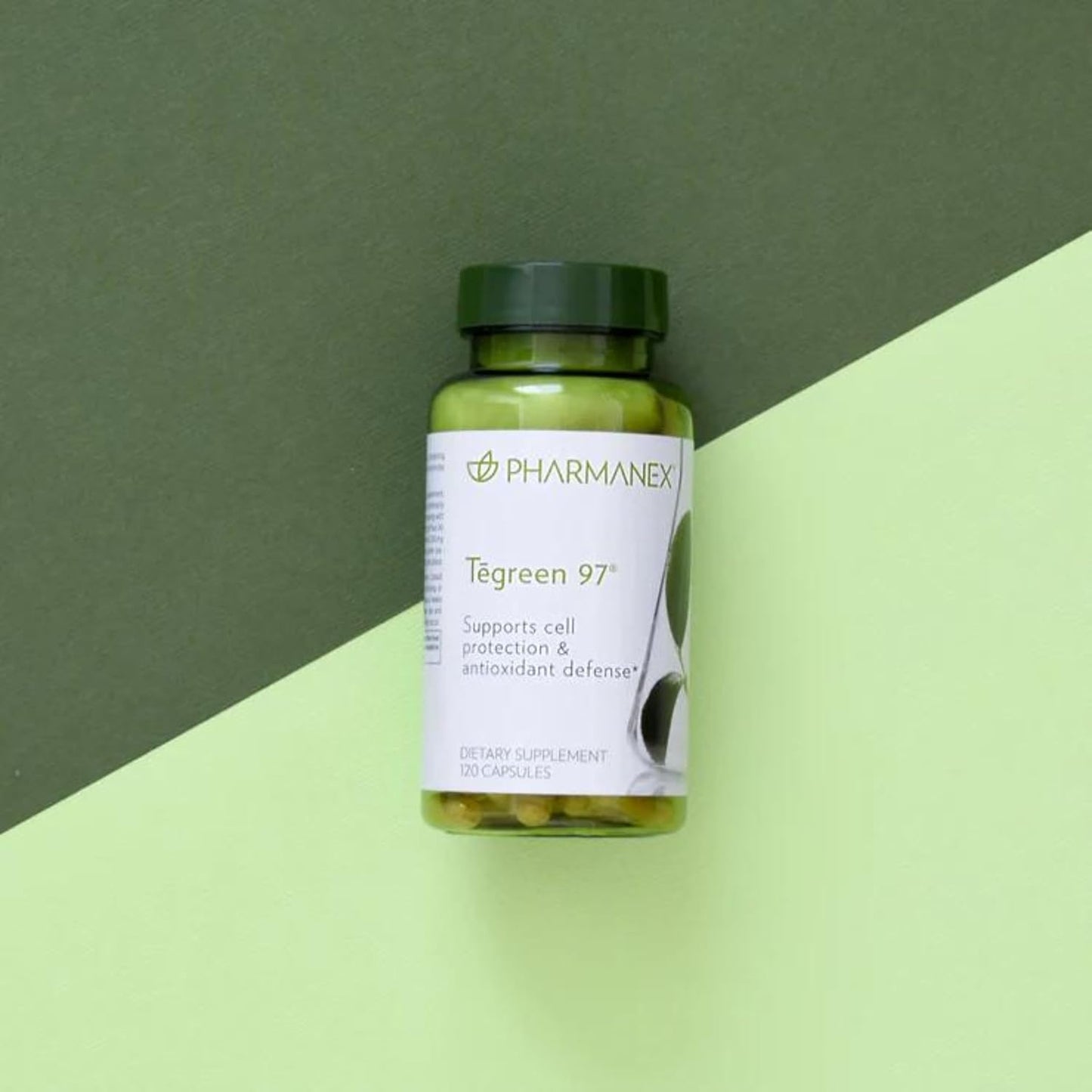 Nu Skin Pharmanex Tegreen 97 Capsules - 120 Count - Powerful Antioxidant for Cell Protection and Health