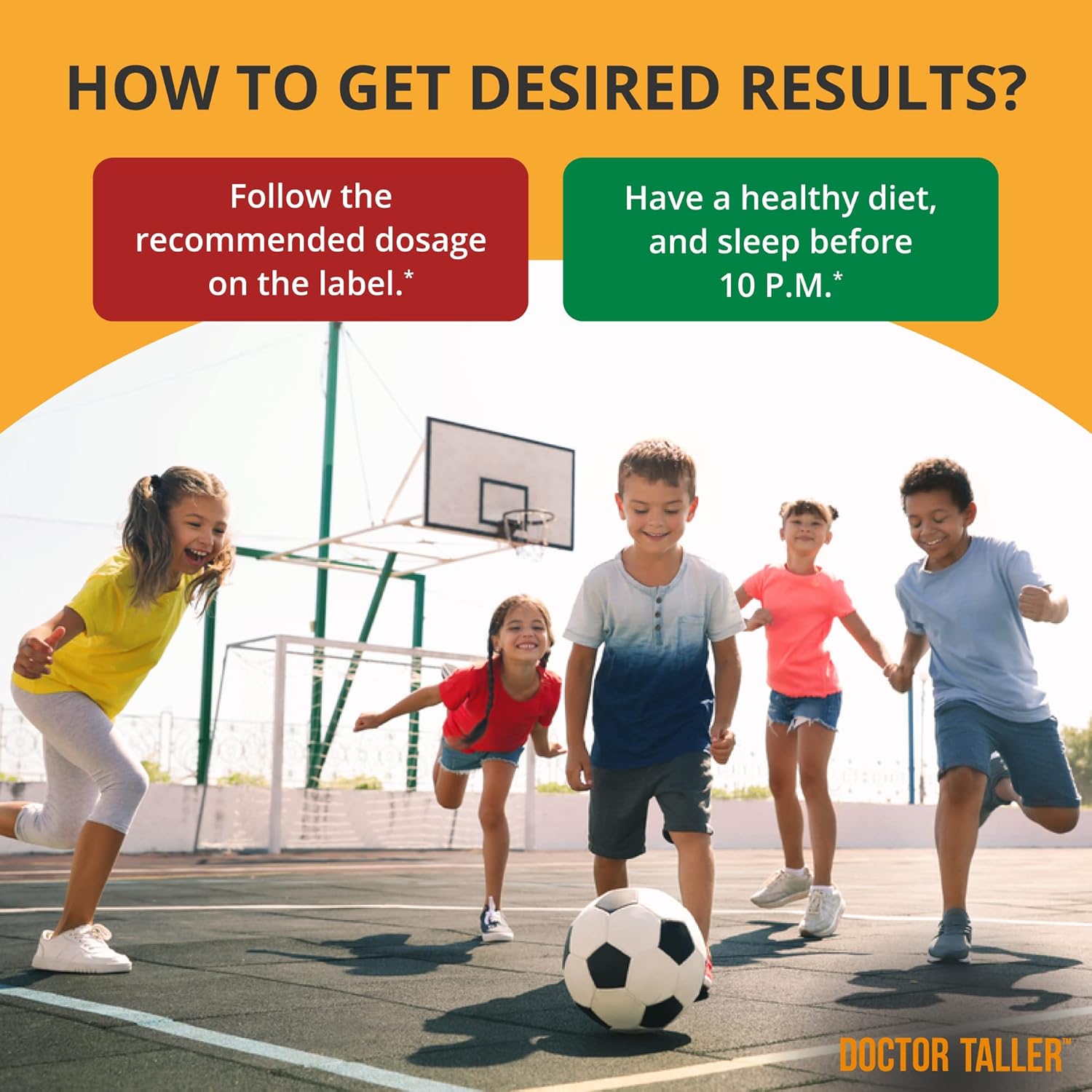 NuBest Doctor Taller Kids Multivitamins for Ages 2-9 - Support Bone Strength & Immunity - Grape Flavor - 90 Vegan Chewable Tablets (2 Pack)