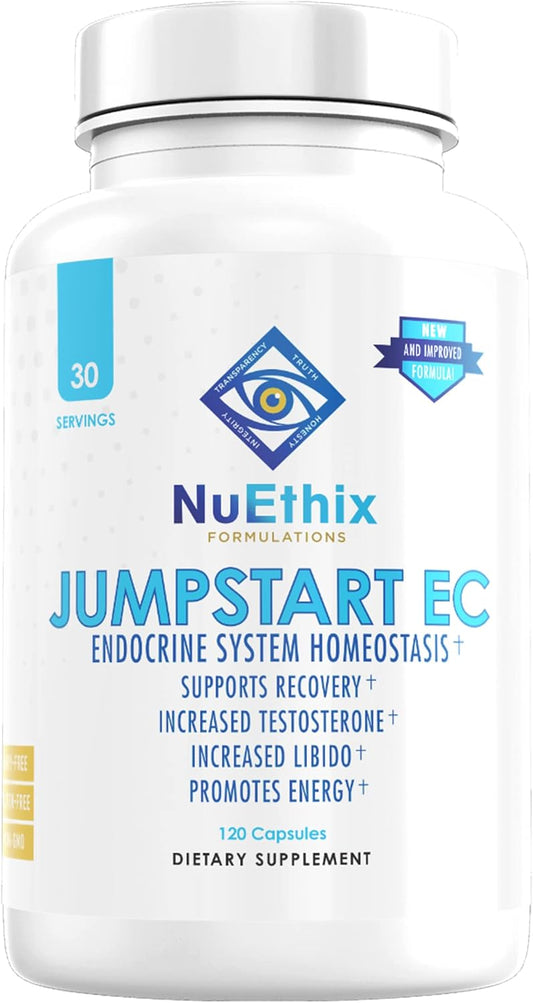 NuEthix Formulations Jumpstart EC Endocrine System Support Supplement 120 Capsules