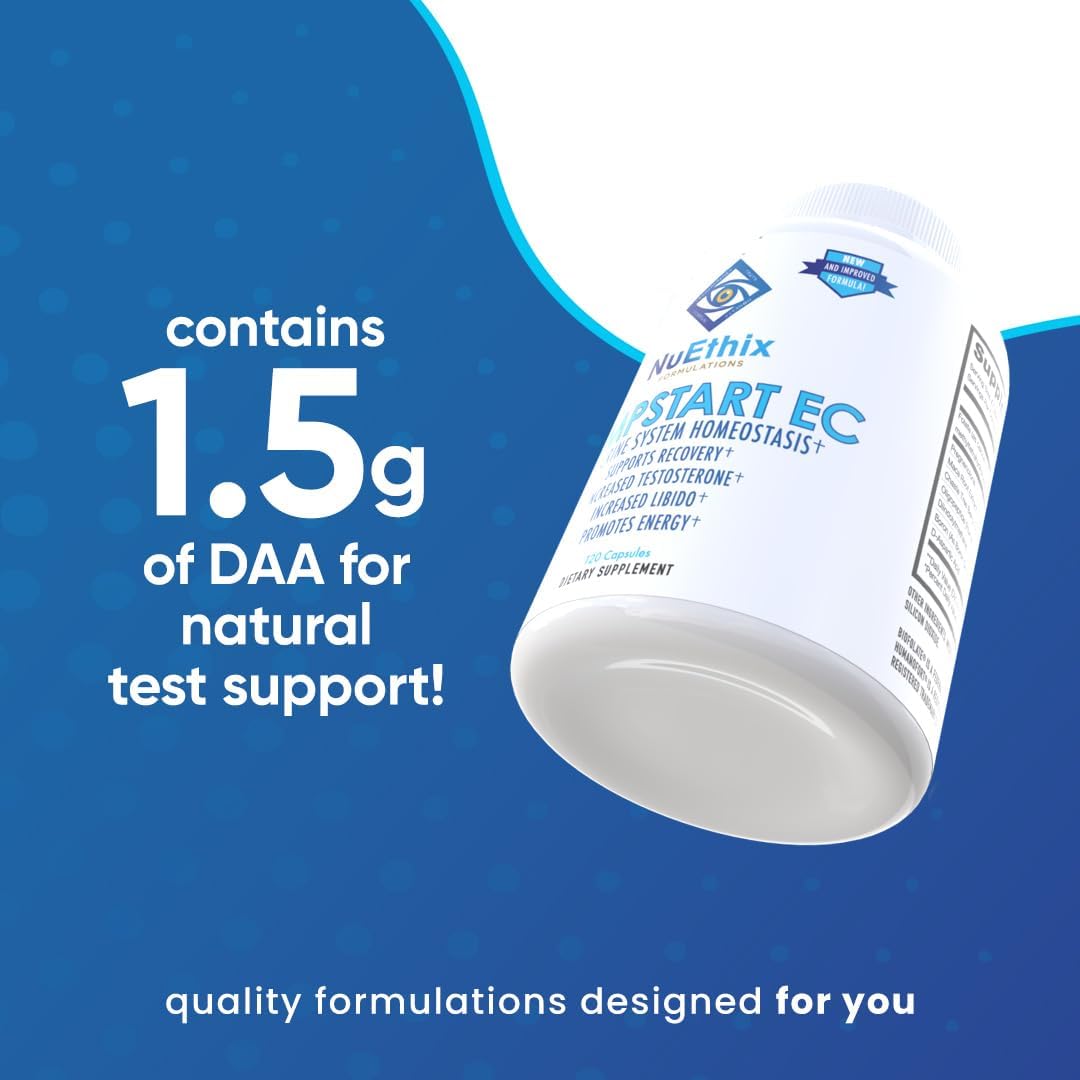 NuEthix Formulations Jumpstart EC Endocrine System Support Supplement 120 Capsules