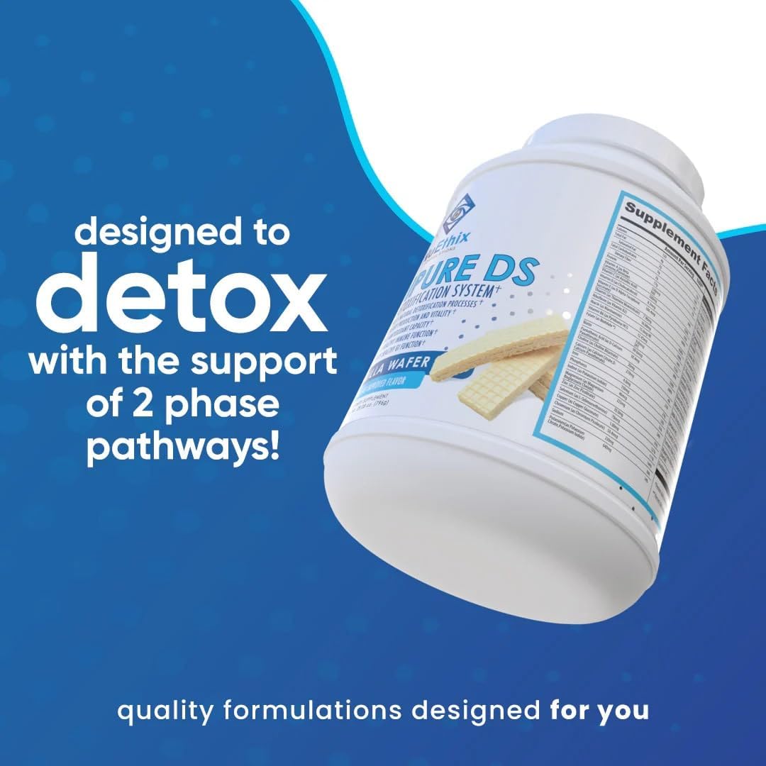 NuEthix Formulations Medipure DS Rice Protein Detox System - 21 Servings, Chocolate - Support Natural Detox Process