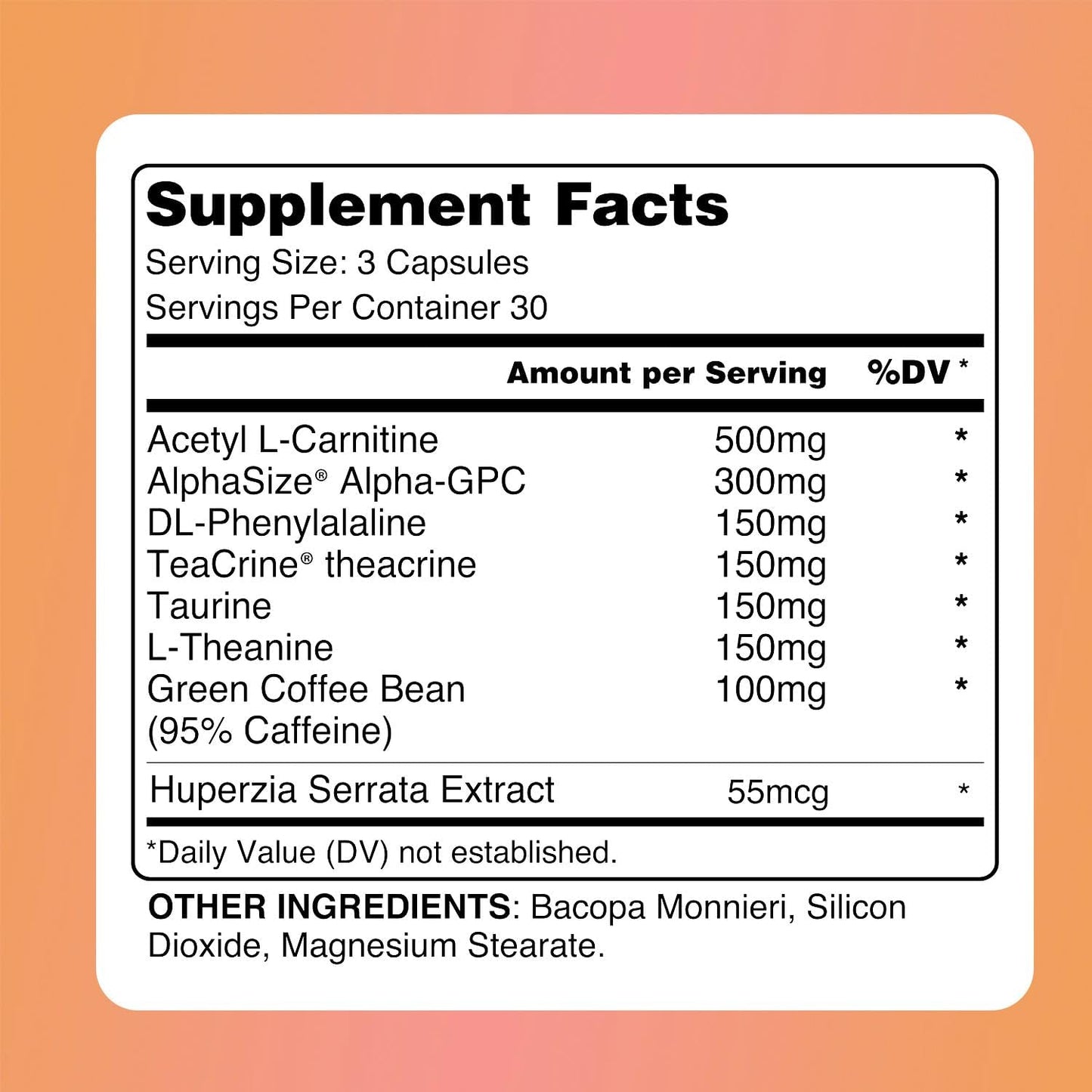 Nulifespan Myelin Caps: Brain Health and Memory Support Supplement with AlphaSize - Gluten-Free & Non-GMO - 90ct