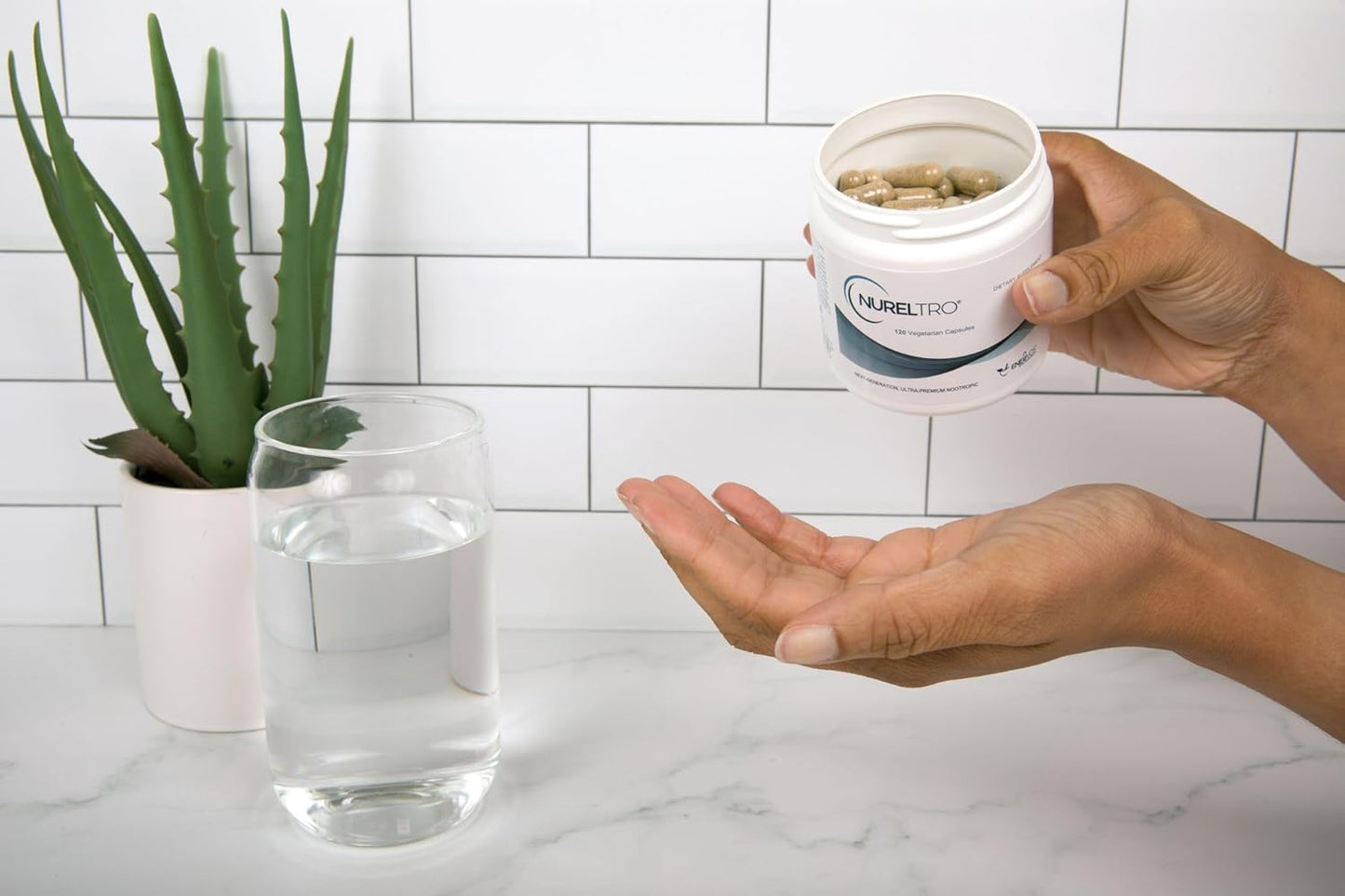 Nureltro Ultimate Nootropic Brain Supplement | 31 Ingredients for Cognitive Function | Supports Brain Health in 7 Categories | 120 Capsules