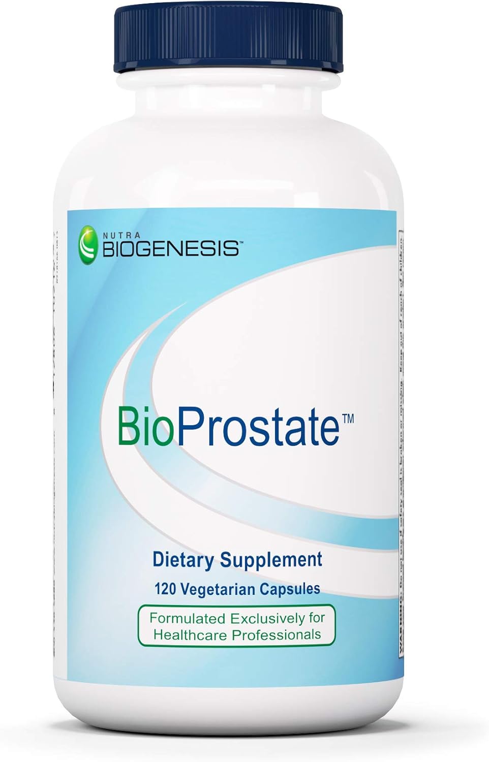 Nutra BioGenesis BioProstate Capsules for Prostate & Urinary Tract Support - Saw Palmetto, Beta-Sitosterol, Lycopene - Gluten Free, Vegan - 120ct