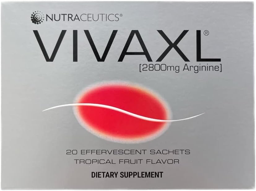Nutraceutics Vivaxl Effervescent Sachets, Tropical Fruit Flavor - 20 Pack