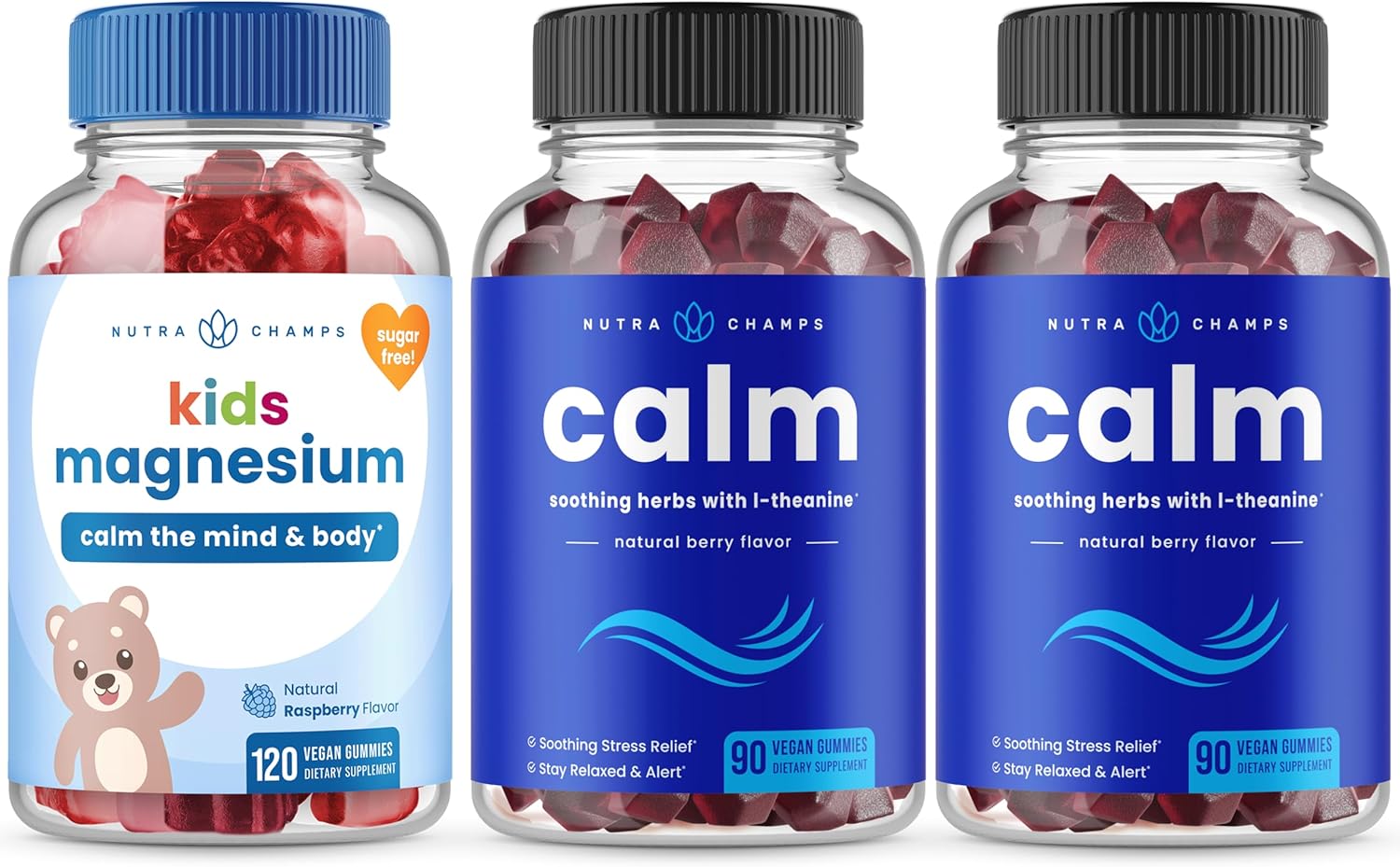 NutraChamps Calm Gummies - Relaxation Support for Everyone