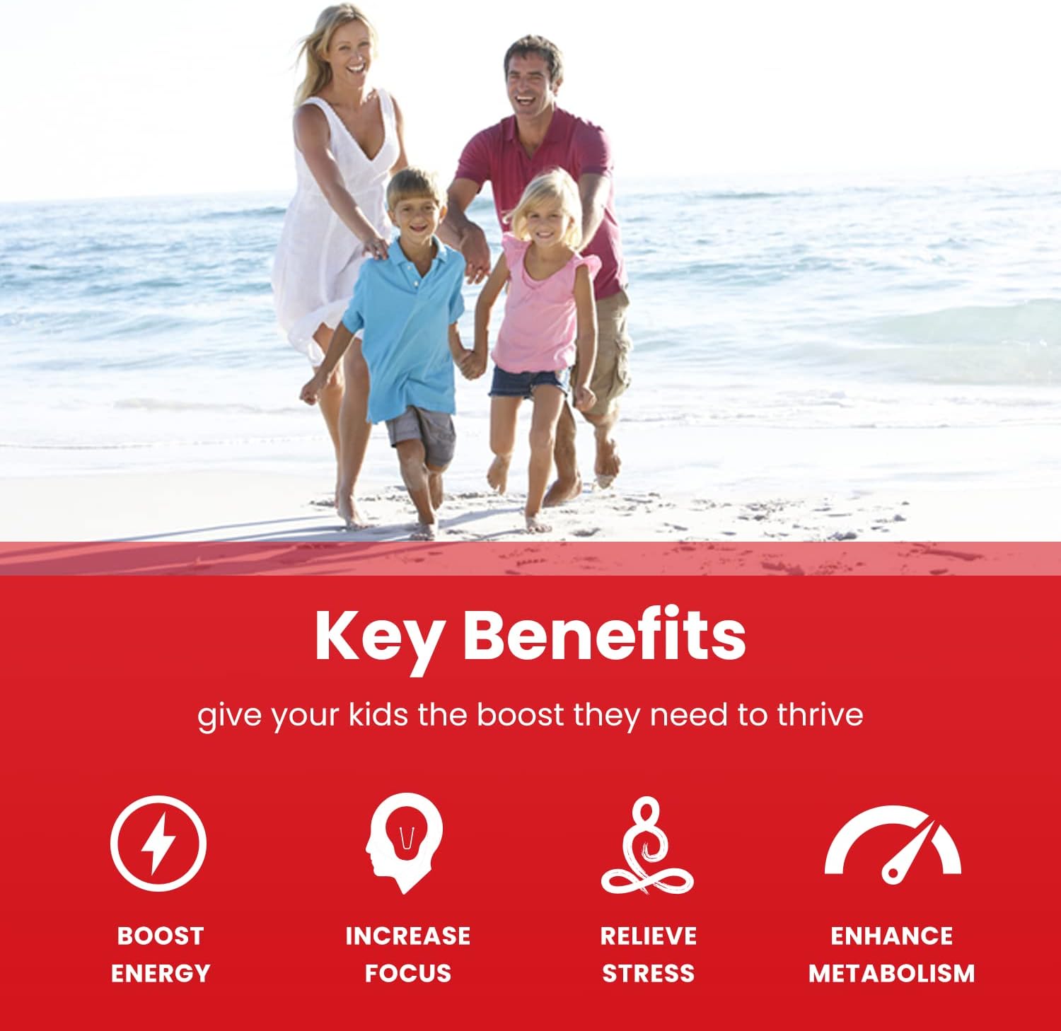 NutraChamps Kids Magnesium Gummies with B Complex - Natural Supplement for Children's Health