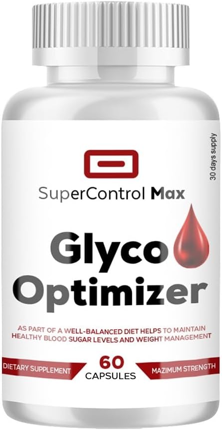 nutradash Super Control Max Glyco Optimizer for Enhanced Glycogen Support - 60 Capsules
