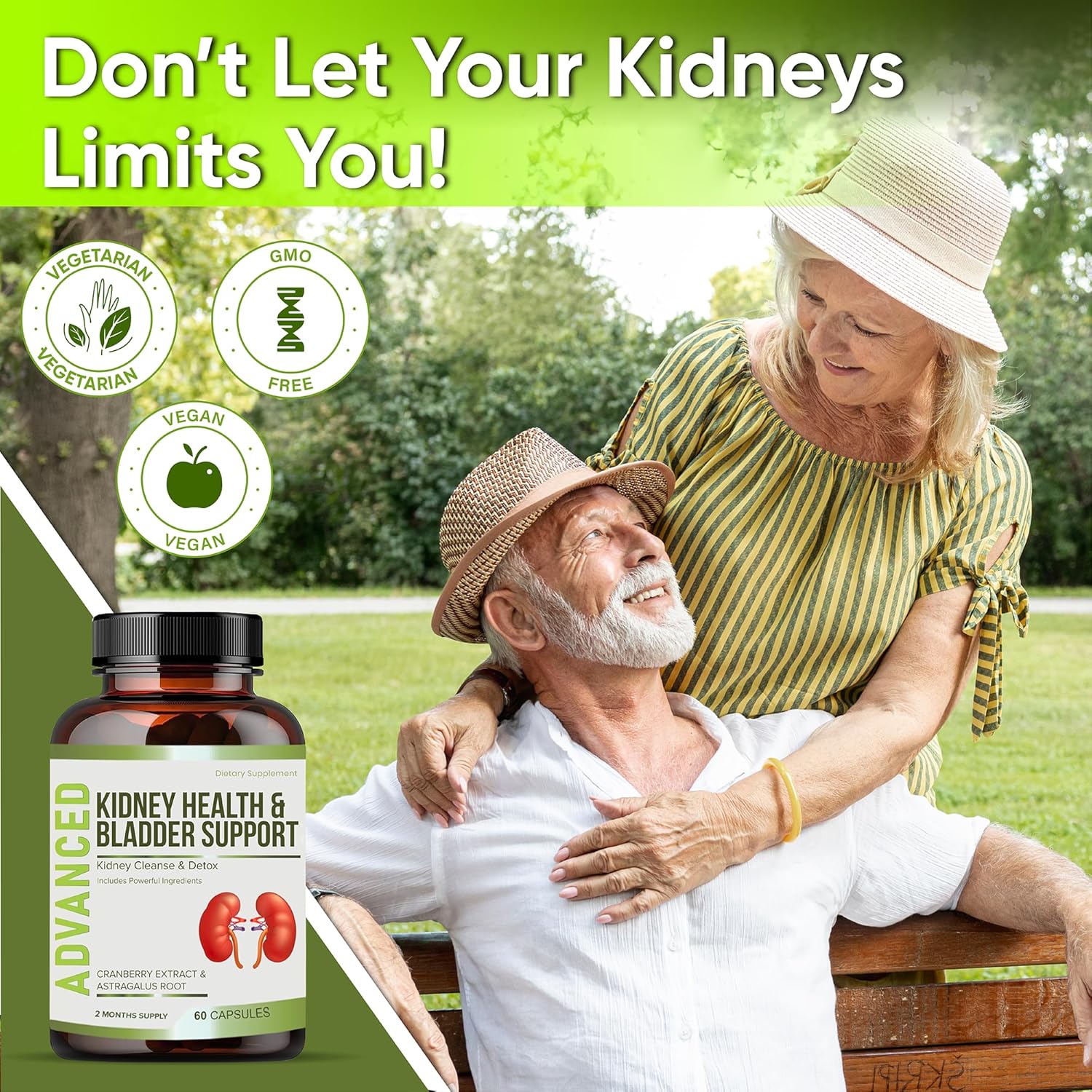 NutraPro Kidney Cleanse & Bladder Support Supplement with Chanca Piedra - Detox, Repair, and Restore Kidney Function