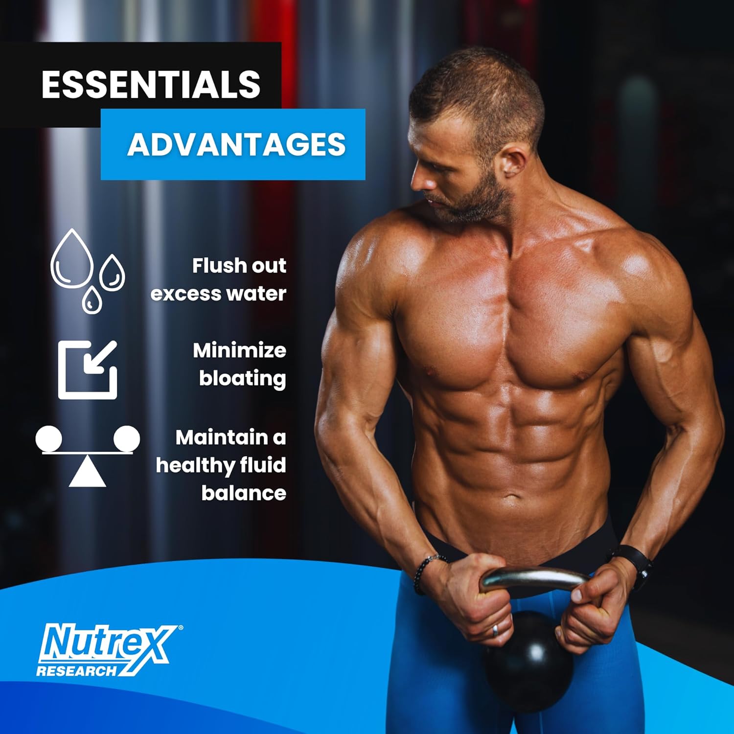 Nutrex Research Lipo 6 Black Diuretic Water Pills (80 Caps) - Reduce Bloat & Water Weight, Enhance Muscle Definition - Bloating Relief & Water Retention Pills