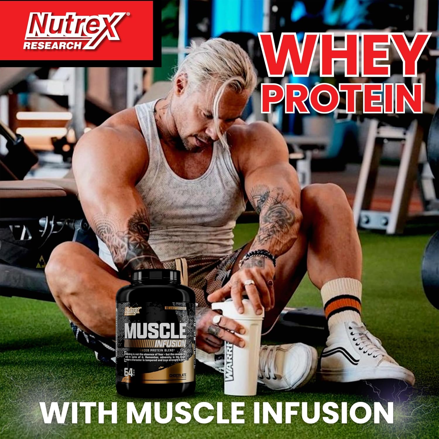 Nutrex Research Whey Protein Powder with HMB 1000 MG for Enhanced Muscle Recovery - BoostGo Australia