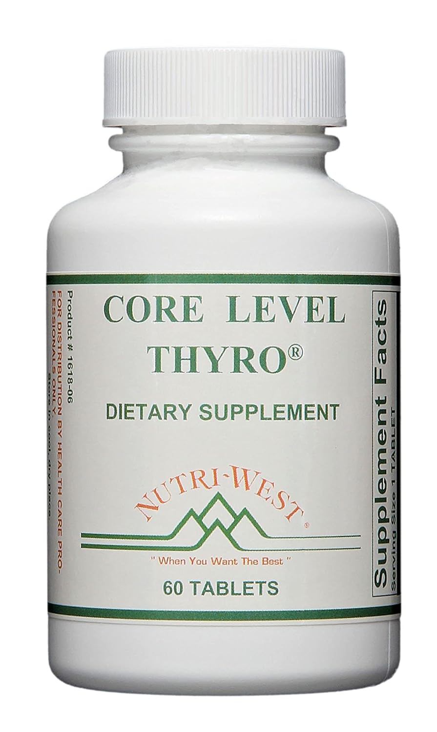 Nutri-West Core Level Thyroid Support Supplement for Optimal Health and Wellness